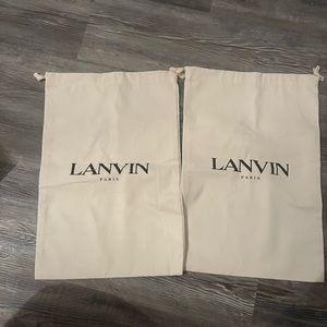 Lanvin shoe bags